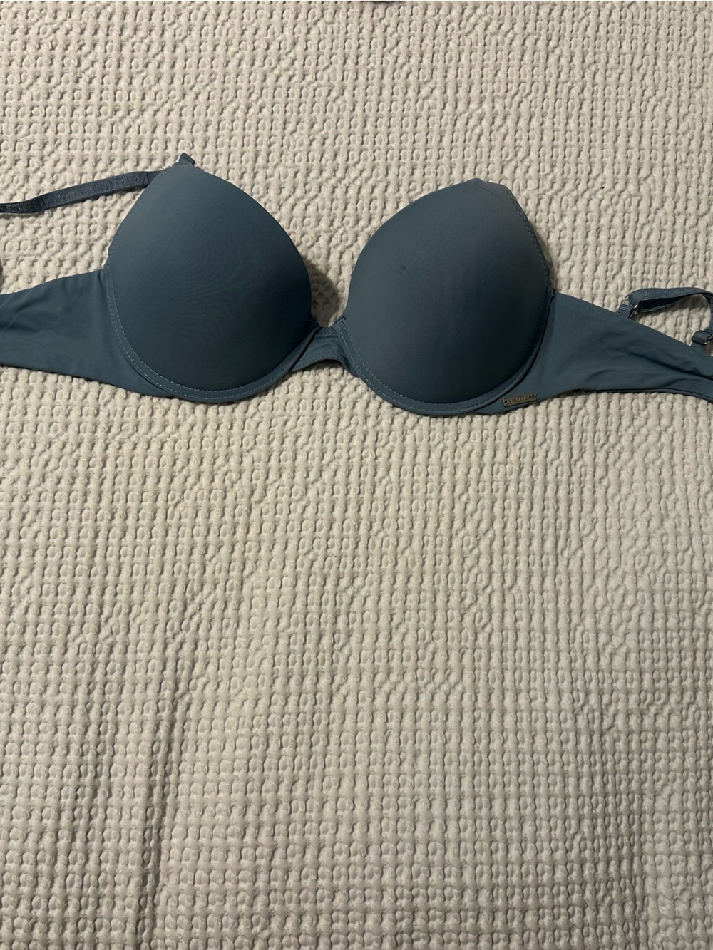 Nautica Women’s Seamless Push-Up Bra - Slate Blue 36C